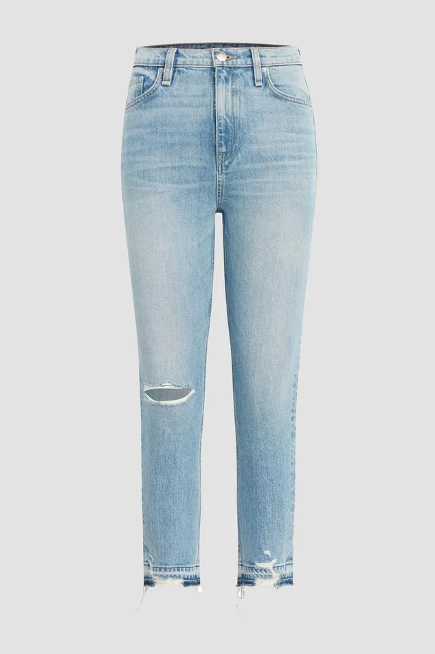 Hudson Jeans Straight Harlow Ultra HighRise Cigarette Petite Jean Harmonic 8211 Women