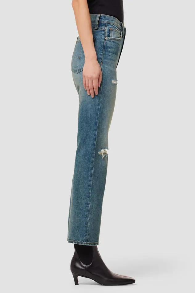 Hudson Jeans Straight Remi HighRise Straight Ankle Jean Destructed Coastal 8211 Women Hudson Jeans Straight Remi HighRise Straight Ankle Jean Destructed Coastal 8211 Women