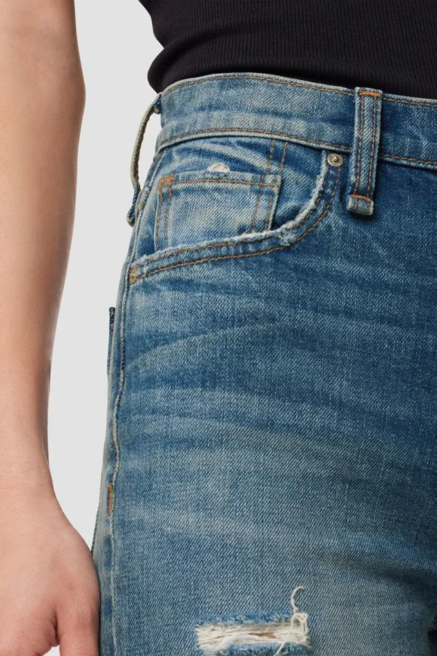 Hudson Jeans Straight Remi HighRise Straight Ankle Jean Destructed Coastal 8211 Women Hudson Jeans Straight Remi HighRise Straight Ankle Jean Destructed Coastal 8211 Women