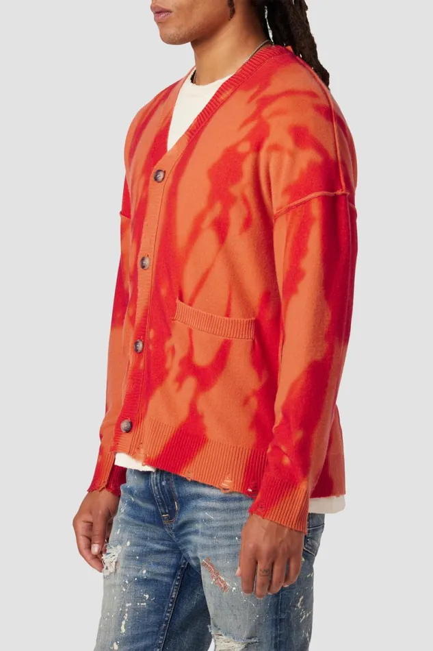Hudson Jeans Tops and Sweaters Cardigan Orange Streak 8211 Men Hudson Jeans Tops and Sweaters Cardigan Orange Streak 8211 Men