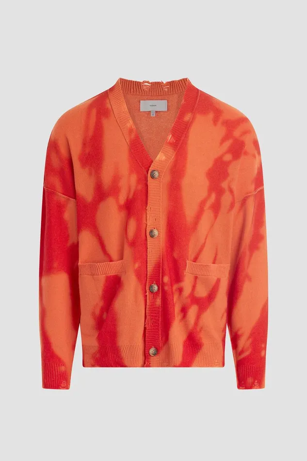Hudson Jeans Tops and Sweaters Cardigan Orange Streak 8211 Men Hudson Jeans Tops and Sweaters Cardigan Orange Streak 8211 Men