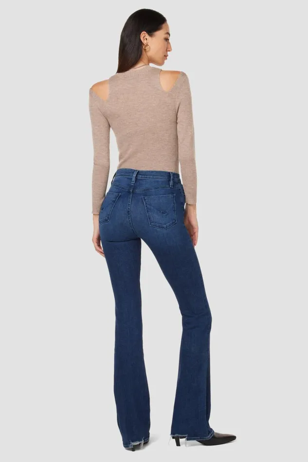 Hudson Jeans Tops and Sweaters Cut Out Long Sleeve Sweater Oatmeal 8211 Women Hudson Jeans Tops and Sweaters Cut Out Long Sleeve Sweater Oatmeal 8211 Women