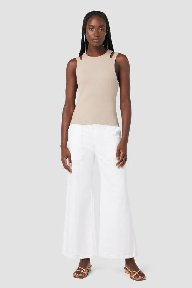 Hudson Jeans Tops and Sweaters Cut Out Tank Camel 8211 Women Hudson Jeans Tops and Sweaters Cut Out Tank Camel 8211 Women