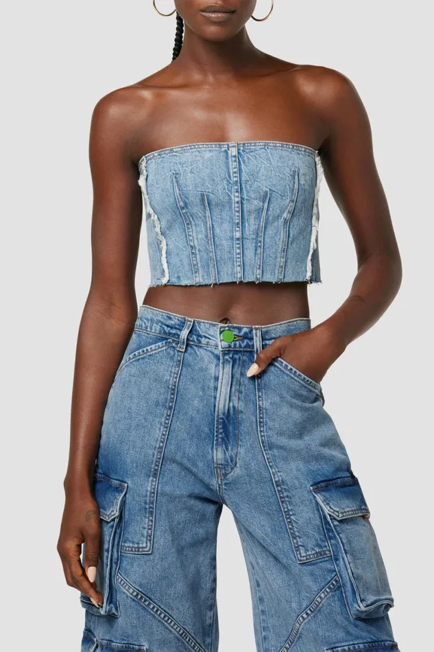 Hudson Jeans Tops and Sweaters Hudson X Zoe Costello Stevie Corset Top World Tour 8211 Women Hudson Jeans Tops and Sweaters Hudson X Zoe Costello Stevie Corset Top World Tour 8211 Women