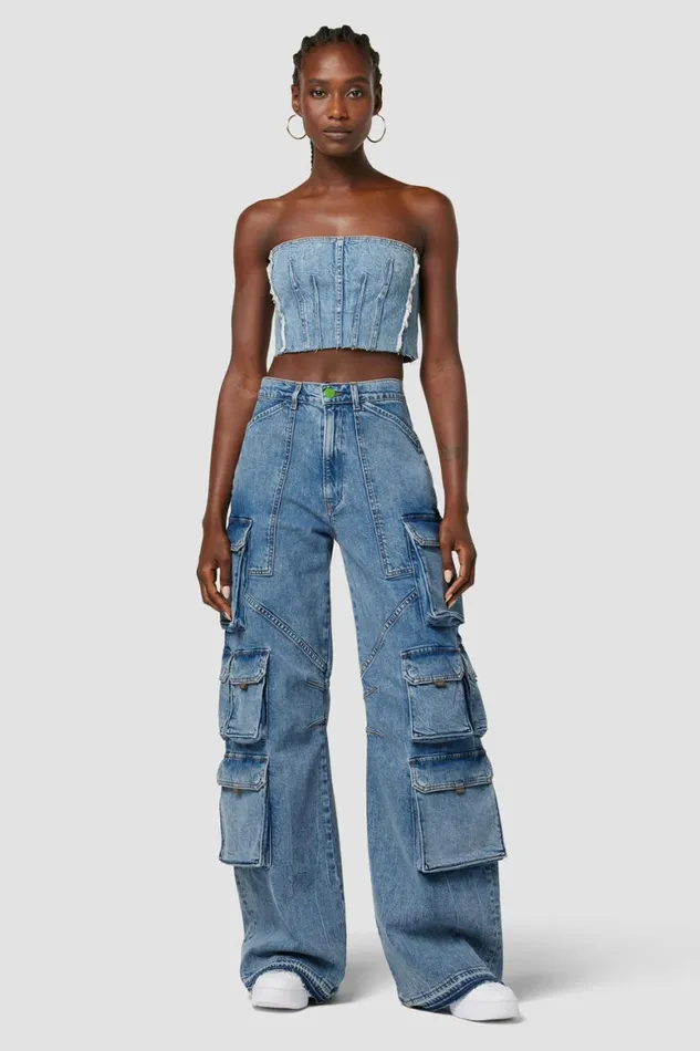 Hudson Jeans Tops and Sweaters Hudson X Zoe Costello Stevie Corset Top World Tour 8211 Women