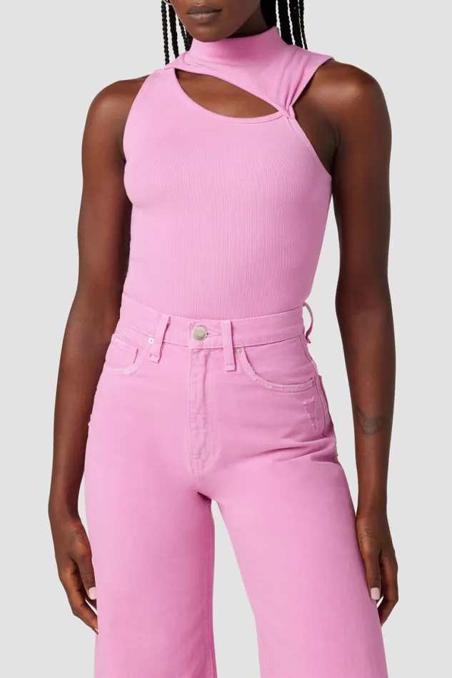Hudson Jeans Tops and Sweaters Mock Neck Cut Out Tank Fuchsia Pink 8211 Women Hudson Jeans Tops and Sweaters Mock Neck Cut Out Tank Fuchsia Pink 8211 Women