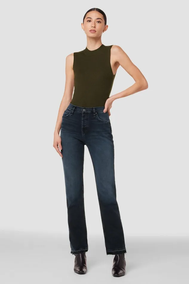 Hudson Jeans Tops and Sweaters Mock Neck Sweater Tank Olive Green 8211 Women