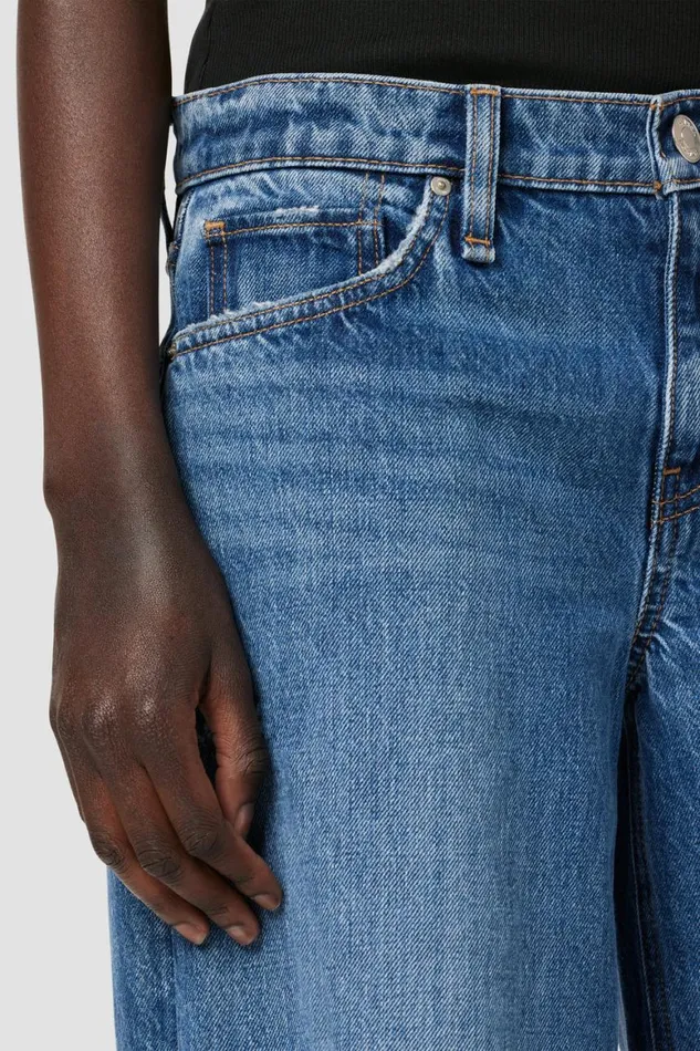 Hudson Jeans Wide Leg Freya MidRise Skater Pant Rip Repair Winter 8211 Women Hudson Jeans Wide Leg Freya MidRise Skater Pant Rip Repair Winter 8211 Women