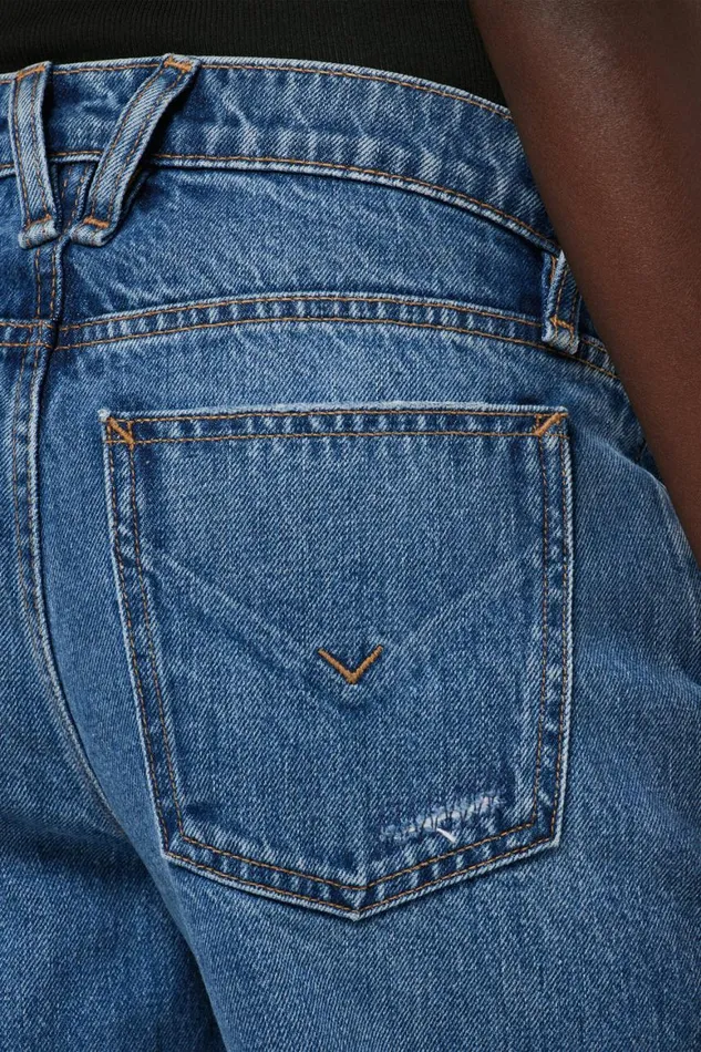 Hudson Jeans Wide Leg Freya MidRise Skater Pant Rip Repair Winter 8211 Women Hudson Jeans Wide Leg Freya MidRise Skater Pant Rip Repair Winter 8211 Women