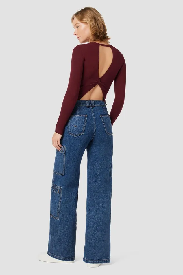 Hudson Jeans Wide Leg HighRise Welt Pocket Cargo Petite Pant Wonderland 8211 Women Hudson Jeans Wide Leg HighRise Welt Pocket Cargo Petite Pant Wonderland 8211 Women