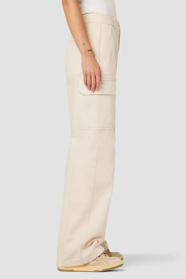 Hudson Jeans Wide Leg HighRise Wide Leg Cargo Great Egret 8211 Women Hudson Jeans Wide Leg HighRise Wide Leg Cargo Great Egret 8211 Women
