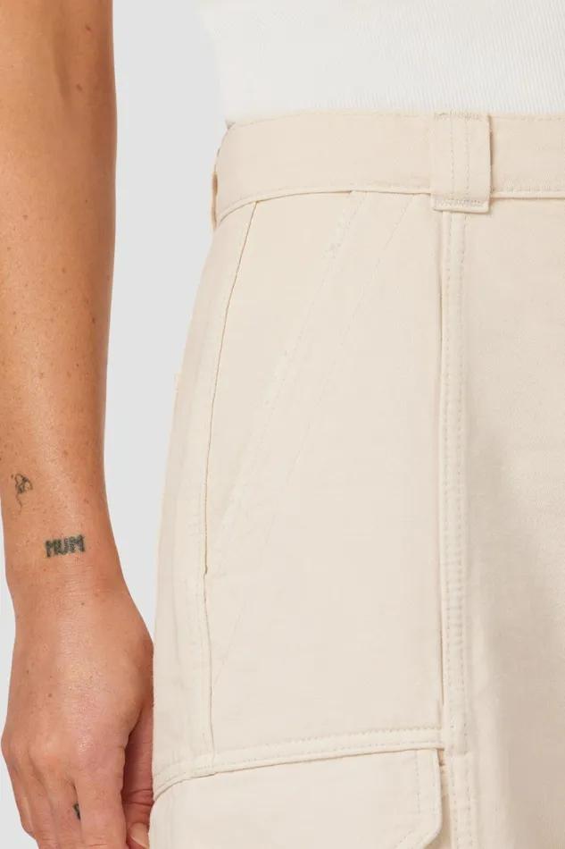 Hudson Jeans Wide Leg HighRise Wide Leg Cargo Great Egret 8211 Women Hudson Jeans Wide Leg HighRise Wide Leg Cargo Great Egret 8211 Women