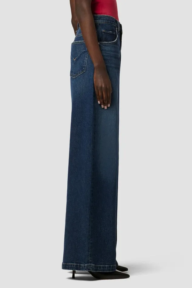 Hudson Jeans Wide Leg James HighRise Wide Leg Jean Naval 8211 Women