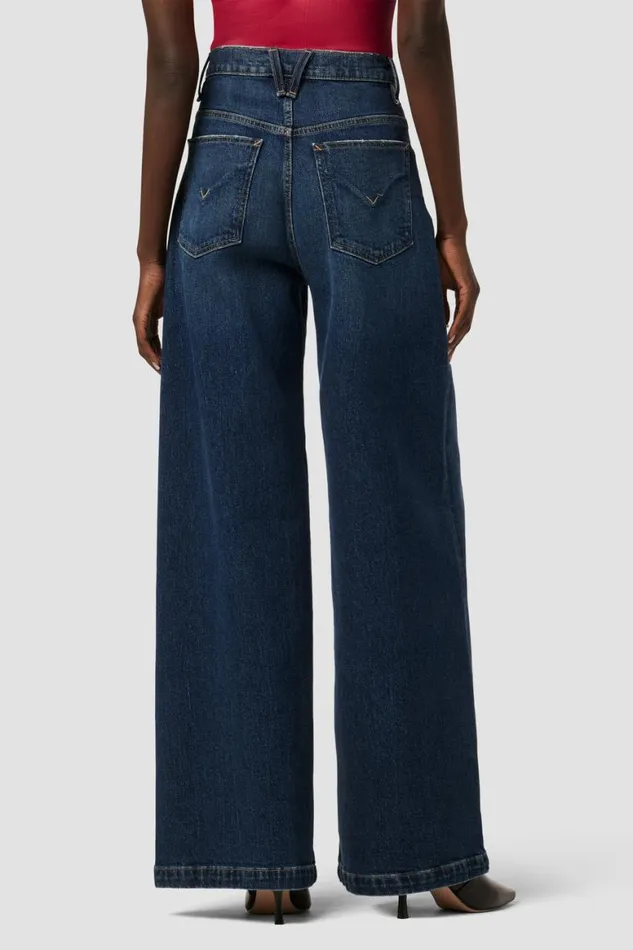 Hudson Jeans Wide Leg James HighRise Wide Leg Jean Naval 8211 Women