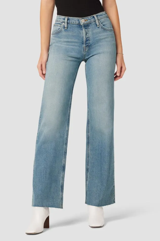 Hudson Jeans Wide Leg Rosie HighRise Wide Leg Jean Celestial 8211 Women