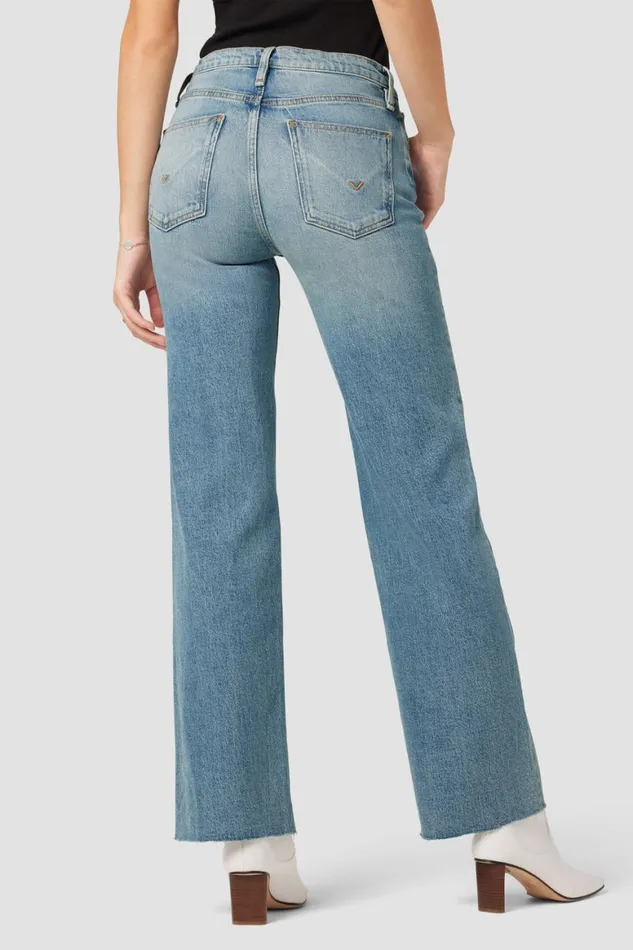 Hudson Jeans Wide Leg Rosie HighRise Wide Leg Jean Celestial 8211 Women