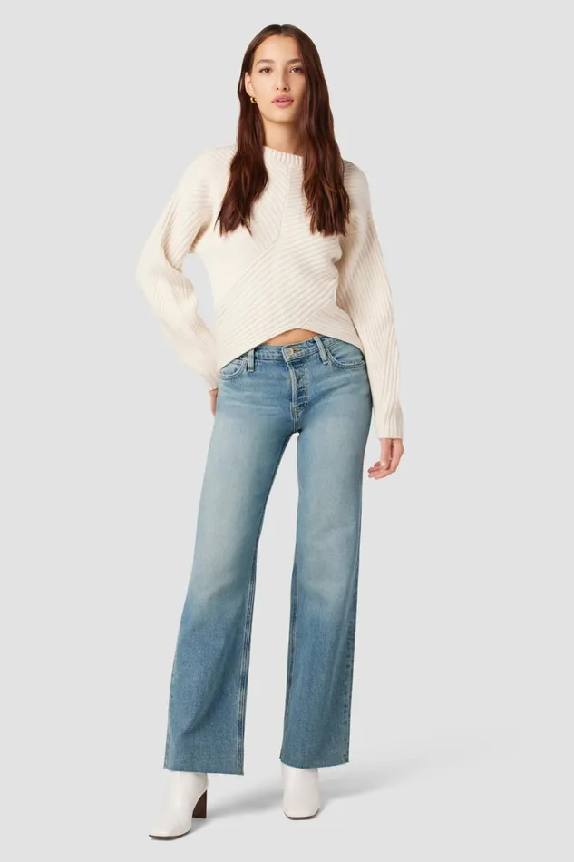 Hudson Jeans Wide Leg Rosie HighRise Wide Leg Jean Celestial 8211 Women