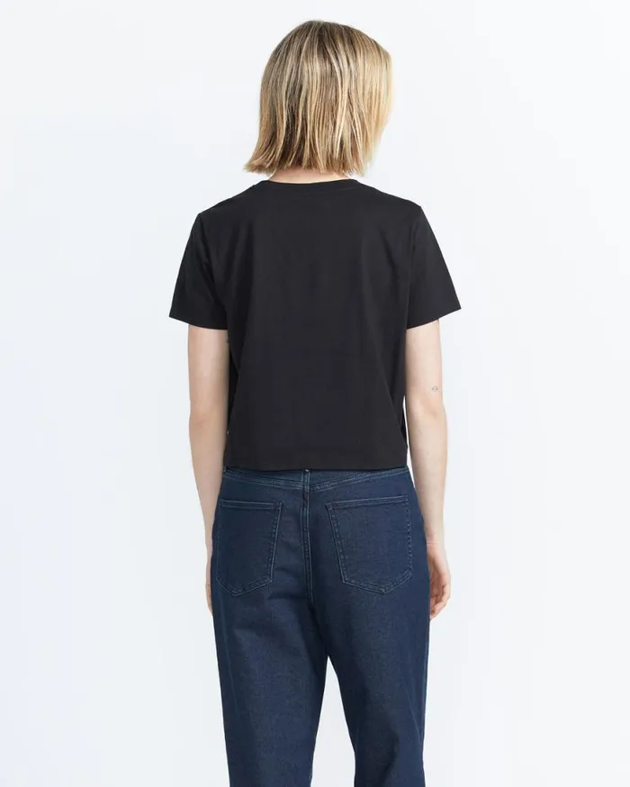 I Got You Baby Short Sleeve Tee 8211 Black Womens Volcom Tops
