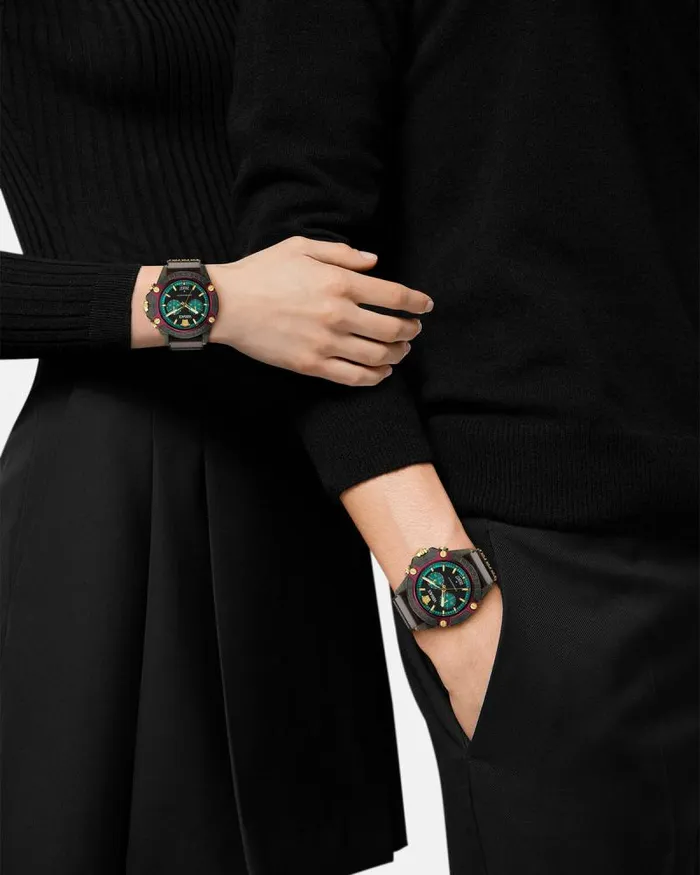 Icon Active Watch Black WomenMen Versace Watches