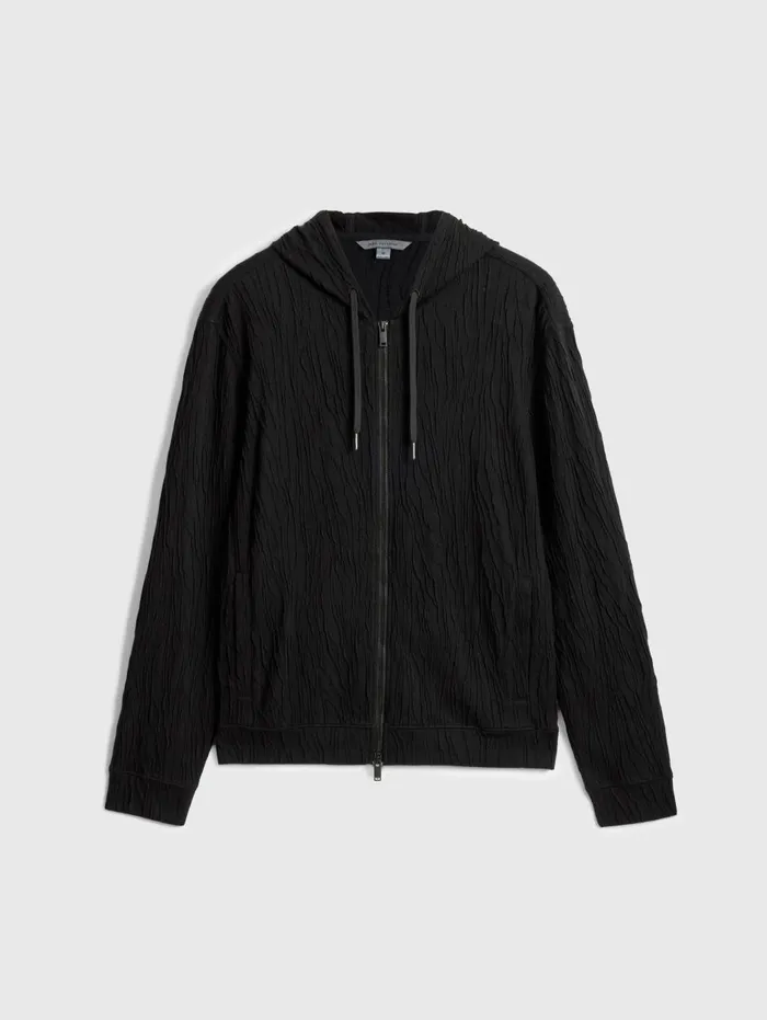 IHSAN HOODIE Black Men John Varvatos Sweaters