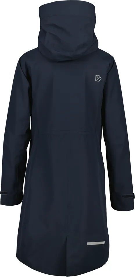 Ilma Parka Dark Night Blue Women Didriksons Spring Jackets