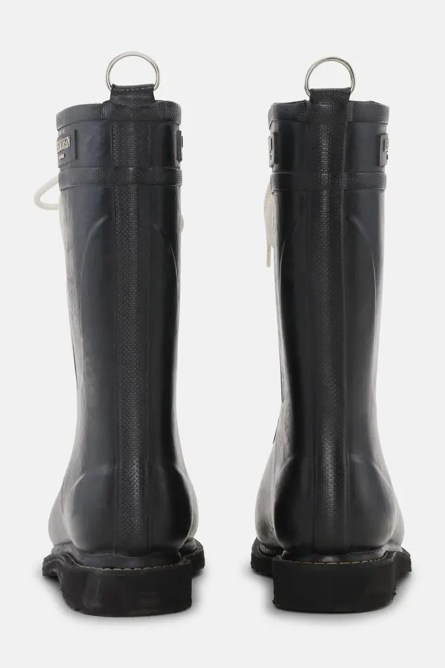 Ilse Jacobsen 34 Rubber Boots 8211 Black Women Rainboots Medium
