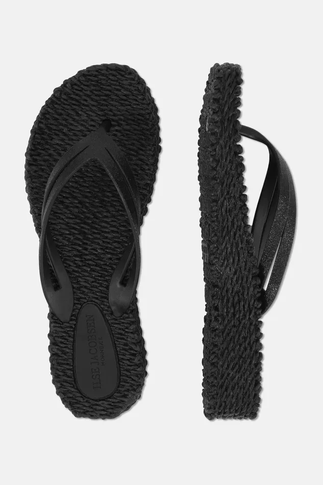 Ilse Jacobsen Flip Flop On Platform Sole 8211 Black Women Flip Flops Ilse Jacobsen Flip Flop On Platform Sole 8211 Black Women Flip Flops
