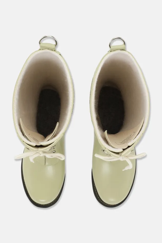 Ilse Jacobsen Long Rubber Boots 8211 Olive Grass Women Rainboots Long