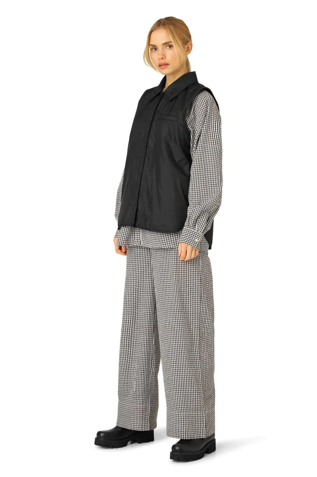 Ilse Jacobsen Padded Vest 8211 Black Women Jackets And Coats