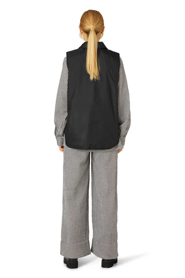 Ilse Jacobsen Padded Vest 8211 Black Women Jackets And Coats