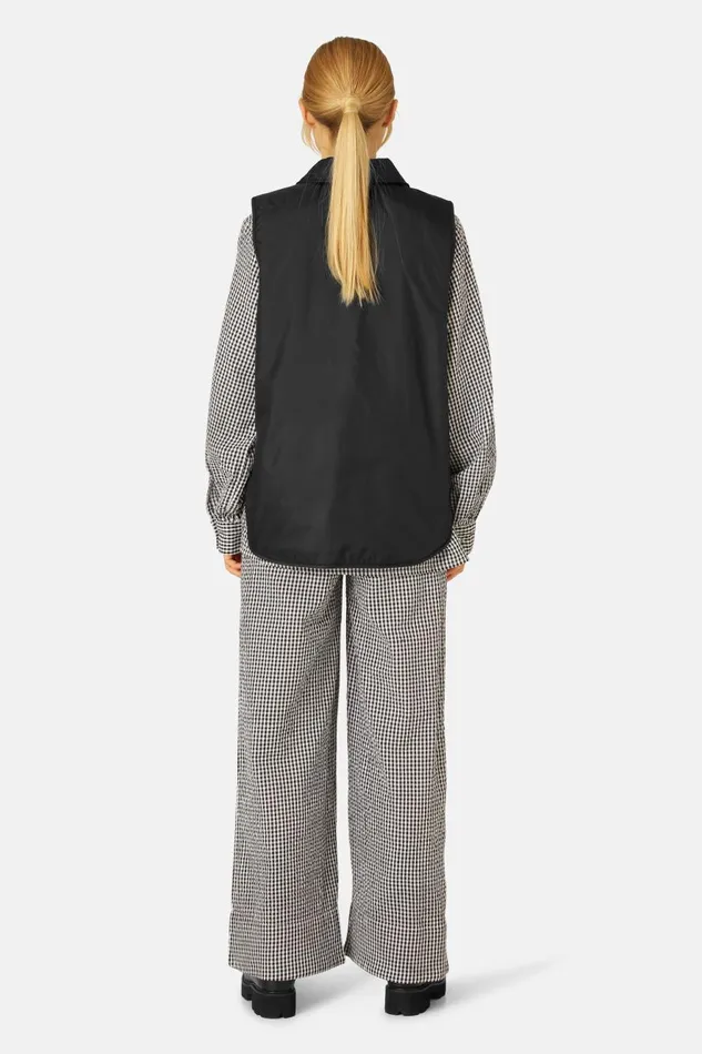 Ilse Jacobsen Padded Vest 8211 Black Women Jackets And Coats