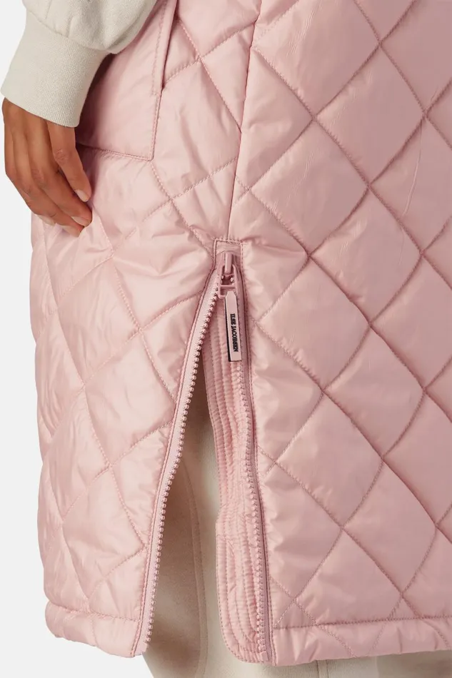Ilse Jacobsen Padded Vest 8211 Pale Pink Women Jackets And Coats