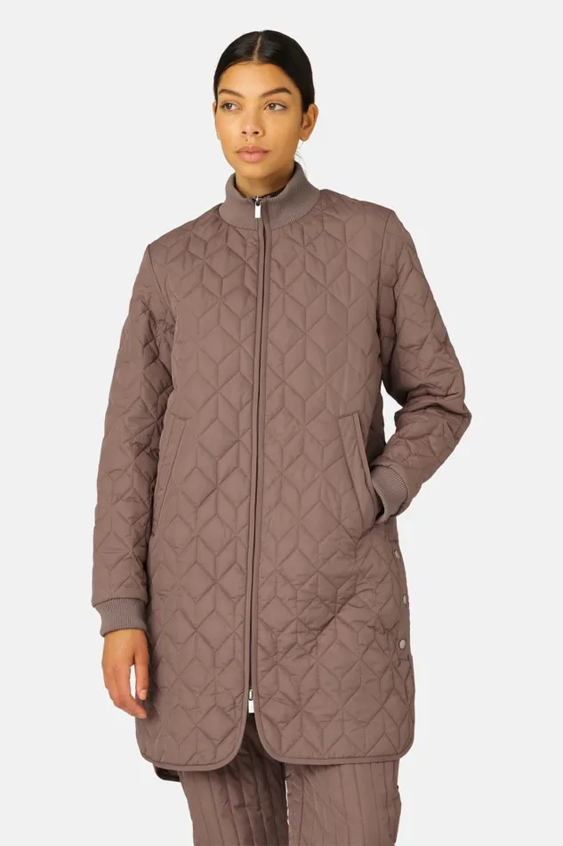 Ilse Jacobsen Quilt Coat 8211 Old Lavender Women Jackets And Coats Ilse Jacobsen Quilt Coat 8211 Old Lavender Women Jackets And Coats