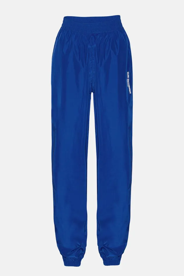 Ilse Jacobsen Rain Trousers 8211 Blue Web Women Rain Trousers