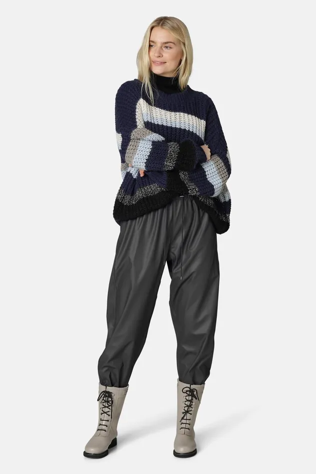 Ilse Jacobsen Rain Trousers 8211 Dark Shadow Women Raincoats