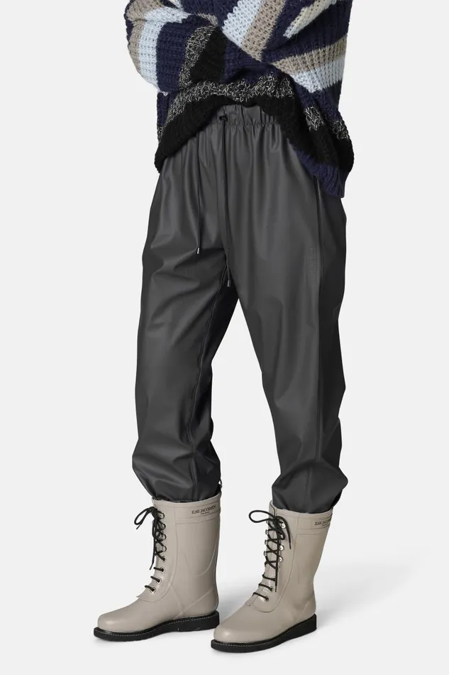 Ilse Jacobsen Rain Trousers 8211 Dark Shadow Women Raincoats