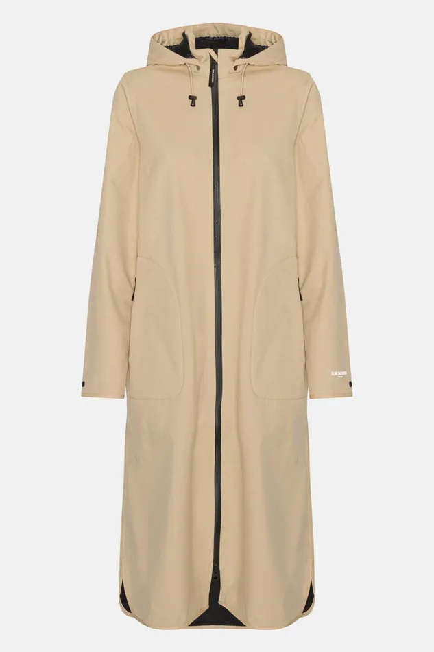 Ilse Jacobsen Raincoat 8211 Beige Women Raincoats