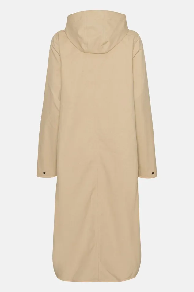 Ilse Jacobsen Raincoat 8211 Beige Women Raincoats