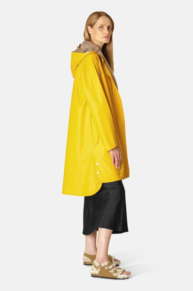Ilse Jacobsen Raincoat 8211 Cyber Yellow Women Raincoats