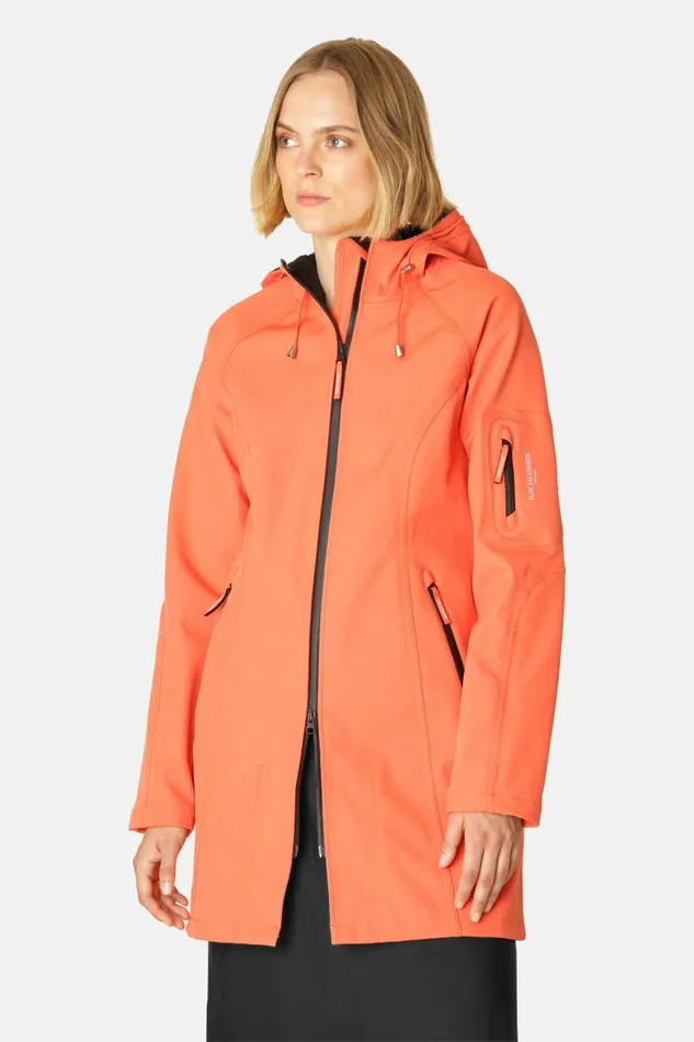 Ilse Jacobsen Raincoat 8211 Hot Orange Women Raincoats
