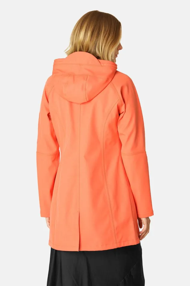 Ilse Jacobsen Raincoat 8211 Hot Orange Women Raincoats