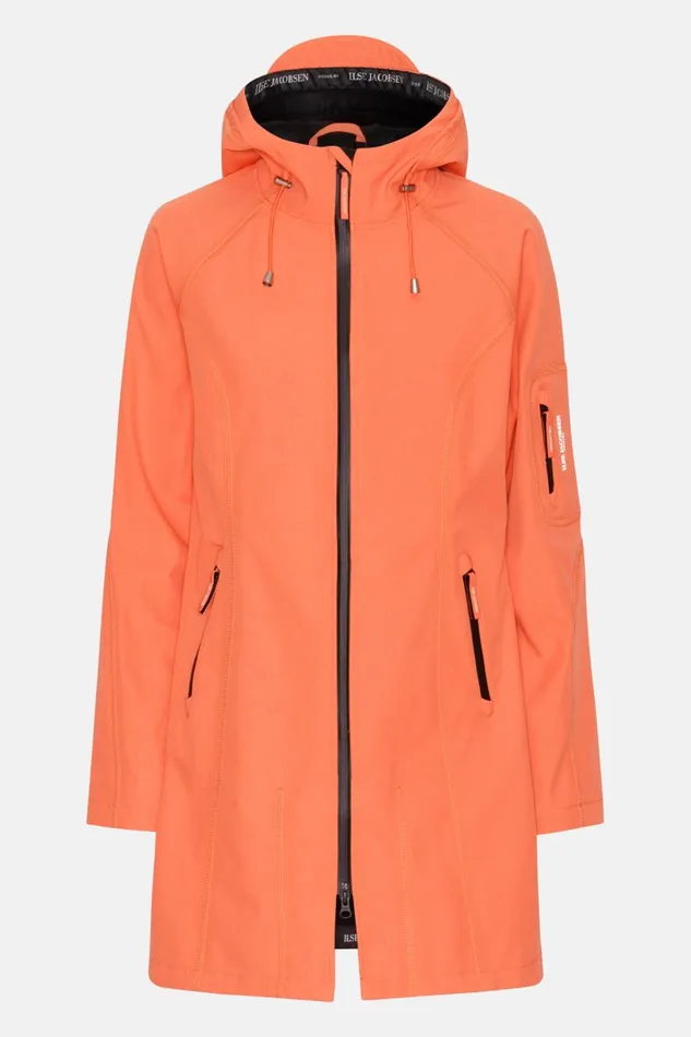 Ilse Jacobsen Raincoat 8211 Hot Orange Women Raincoats