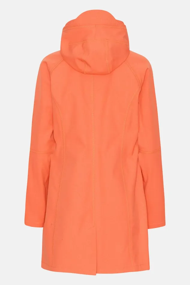Ilse Jacobsen Raincoat 8211 Hot Orange Women Raincoats