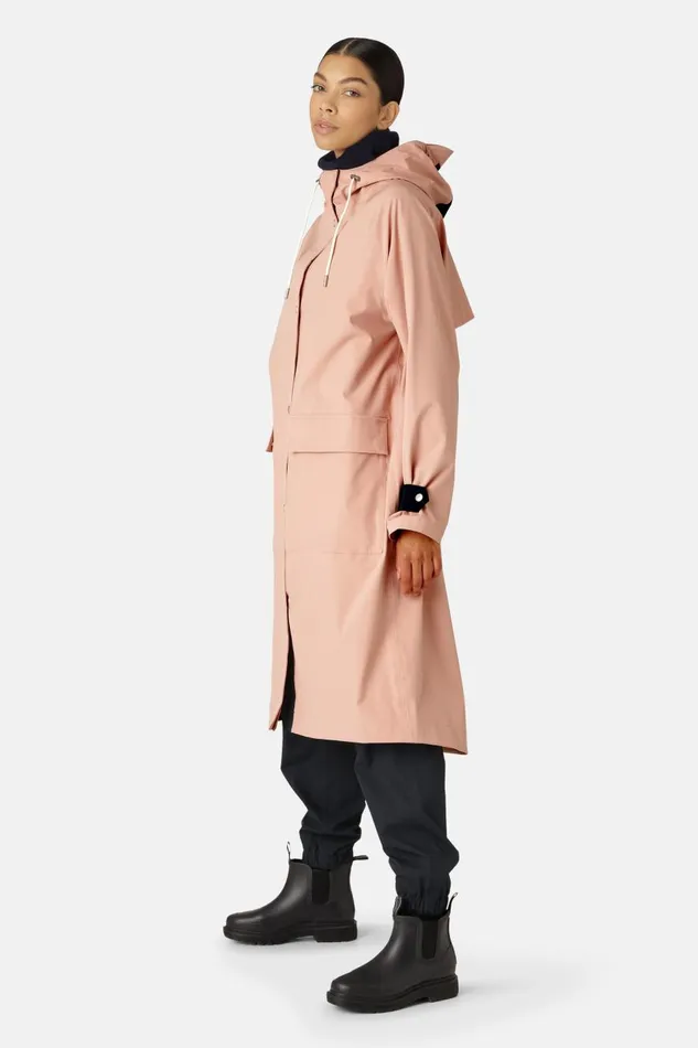 Ilse Jacobsen Raincoat 8211 Misty Rose Women Raincoats