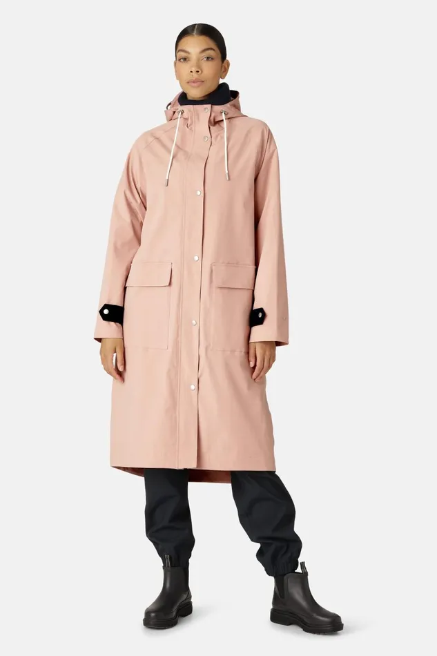 Ilse Jacobsen Raincoat 8211 Misty Rose Women Raincoats