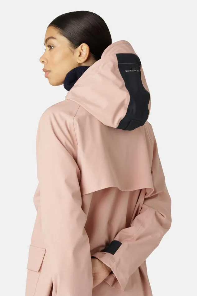 Ilse Jacobsen Raincoat 8211 Misty Rose Women Raincoats