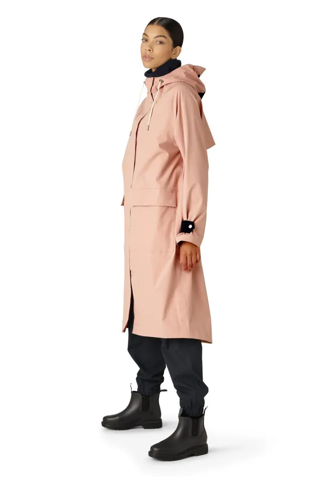 Ilse Jacobsen Raincoat 8211 Misty Rose Women Raincoats