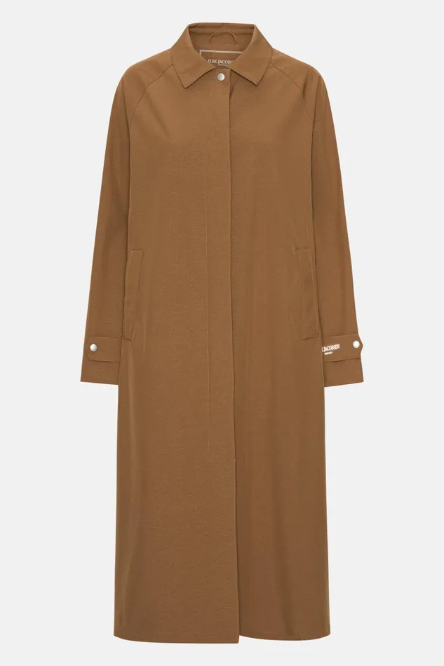 Ilse Jacobsen Raincoat 8211 Walnut Women Raincoats