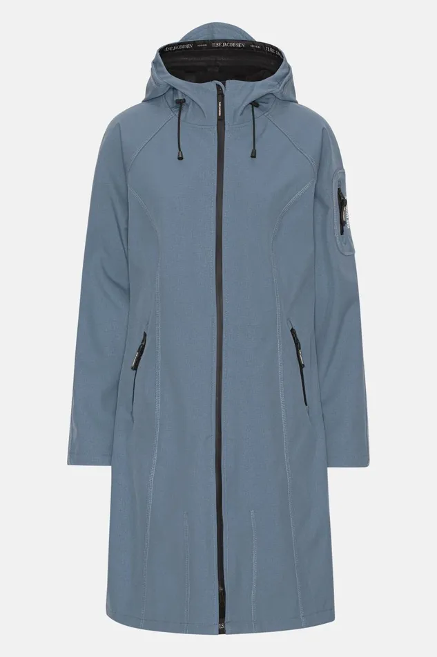 Ilse Jacobsen Raincoat 8211 Winter Ocean Women Raincoats