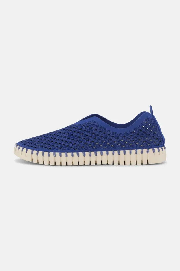 Ilse Jacobsen Tulip SlipIn 8211 Blue Web Women Tulip Flats